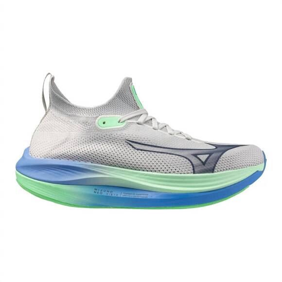 NEW MIZUNO men's neo vista running shoes in nimbus cloud/vintage indigo